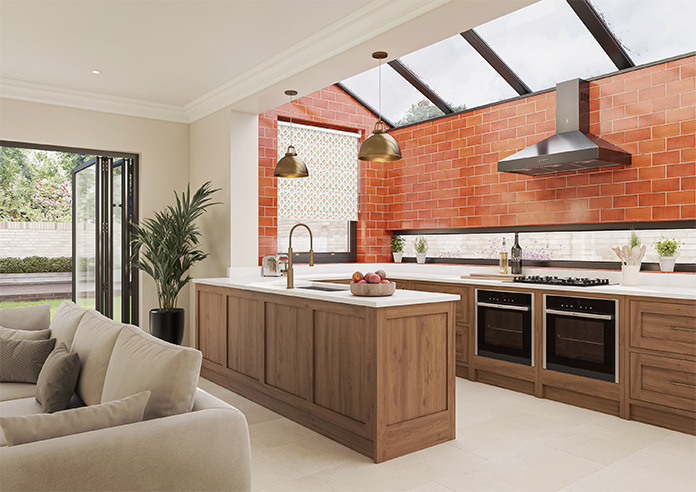 Chatsworth, Pumpkin Spice - Roller Blind - Image 7